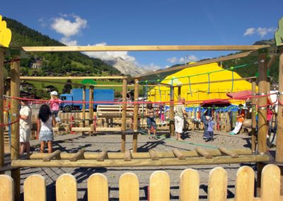 Parcours aventure ouistiti pour les tous petits enfants